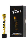 Twist ‘n Smoke Twisted Glass Blunt Gold Amsterdam Special Edition