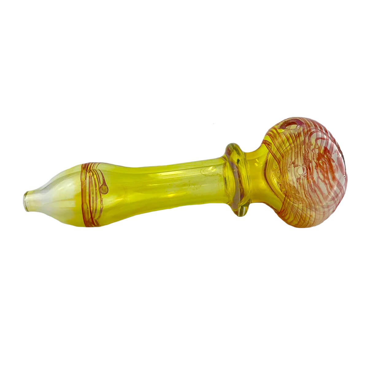 Cool Twist Red Glass Pipe