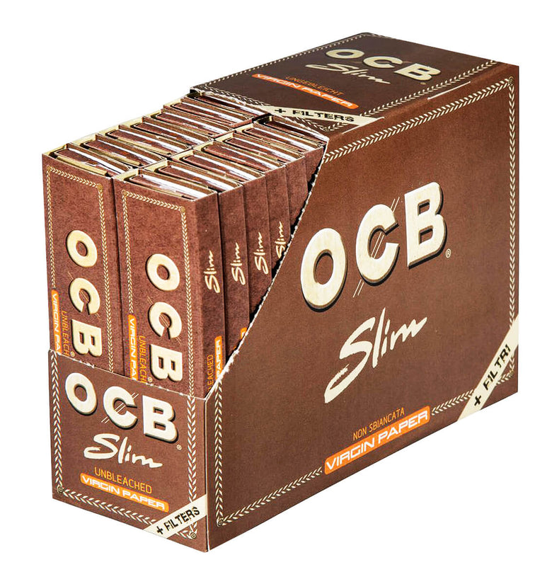 OCB Virgin Paper Kingsize Rolling Papers + Filter Tips