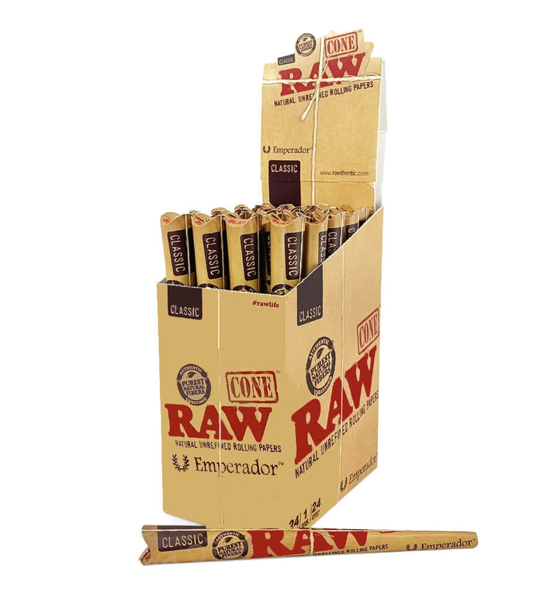 RAW Emperador Unrefined Cones